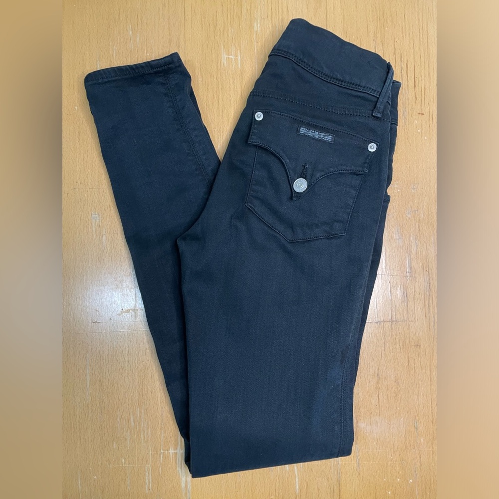 Hudson skinny jeans, black